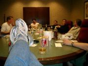 The early morning port and scotch tasting